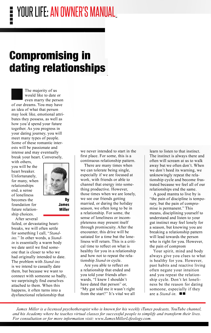 Compromising in your dating relationship